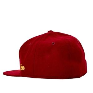 New Era NBA Cleveland All Star Game 59FIFTY Fitted Hat Cap Cardinal Size 7 3/8